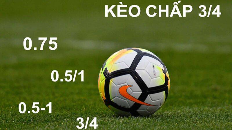 Tổng quan chung về kèo chấp 3/4